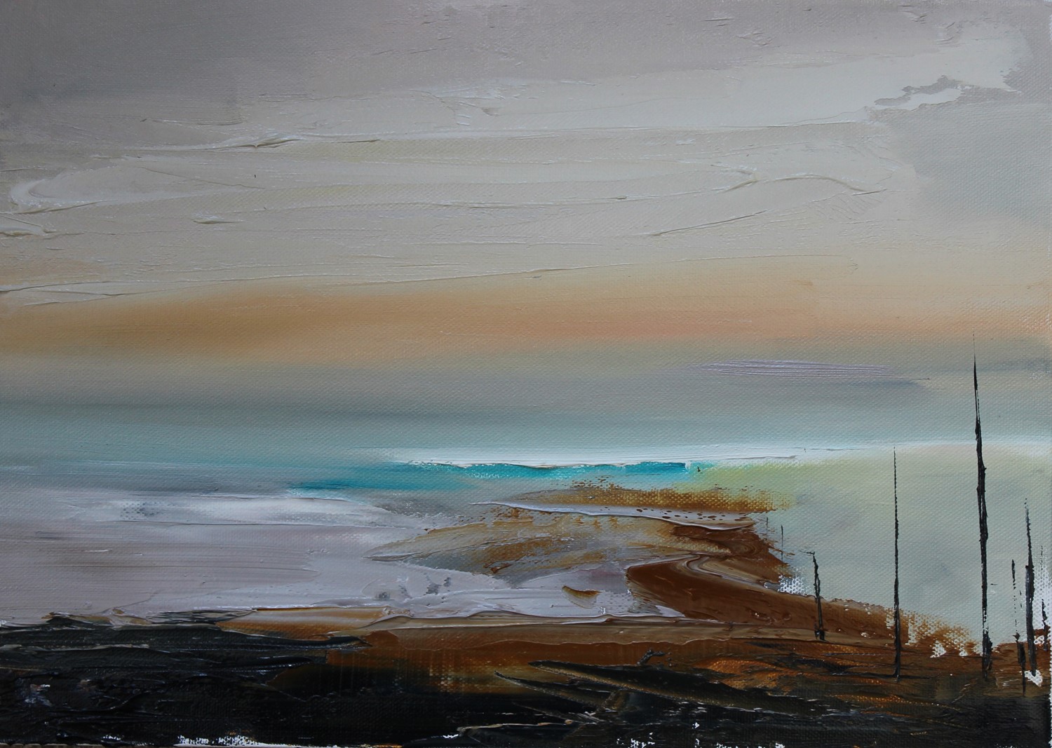 'On the Low Road to the Sea' by artist Rosanne Barr